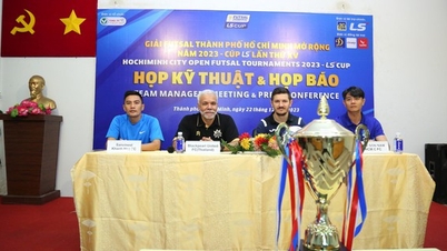 Các ông lớn Thái Lan, Malaysia tranh tài tại giải futsal TP.HCM mở rộng 2023