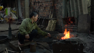 Traditional blacksmith village over 300 years
