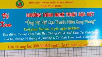 Chương trình nghệ thuật gây quỹ ở Vĩnh Long bị tuýt "còi" vì chưa được cấp phép