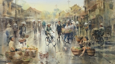 Ngắm những bức hoạ của hoạ sĩ 9X dành tình yêu với Huế, Hà Nội