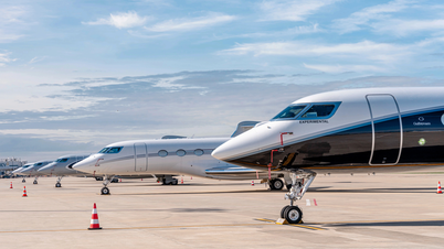 Aviones de superlujo para multimillonarios en Da Nang