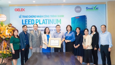 GELEX Tower đạt chứng nhận công trình xanh LEED Platinum