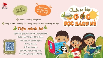 “Góc đọc sách hè” dành cho bé từ 3-11 tuổi