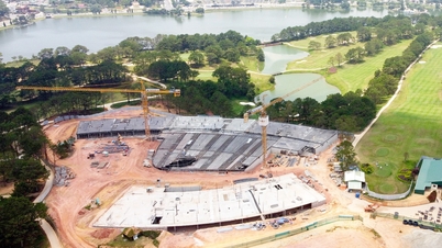 Edificio del campo de golf Cu Da Lat construido sin permiso 4.400 m2