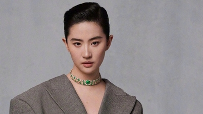 Lưu Diệc Phi  thay diện mạo mới với tóc ngắn cùng trang phục ấn tượng