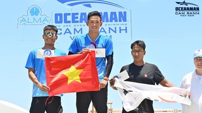 វៀតណាម​ឈ្នះ​ជើងឯក​ហែល​ទឹក​អន្តរជាតិ Oceanman Cam Ranh ឆ្នាំ​២០២៤