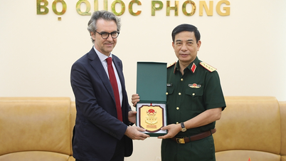 Đại tướng Phan Văn Giang tiếp Đại sứ EU tại Việt Nam