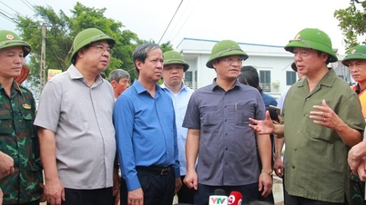 Phó Thủ tướng Trần Hồng Hà yêu cầu tỉnh Nam Định sớm có giải pháp hỗ trợ nông dân khôi phục sản xuất