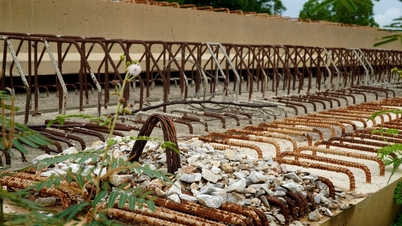 Thanh Hoa province assigned to inspect the rusty steel reinforcement on the billion-dollar road