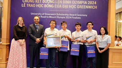 ロード・トゥ・オリンピア2024の優勝者は、留学のために20億ドンの奨学金を獲得した。