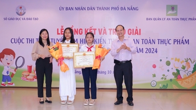 ពិធី​ប្រគល់​រង្វាន់​សម្រាប់​ការ​ប្រកួត​ប្រជែង​សិស្ស​ដើម្បី​ស្វែង​យល់​ពី​ចំណេះដឹង​សុវត្ថិភាព​អាហារ