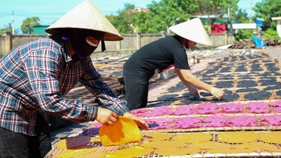 កន្លែងដែលស្ត្រីសម្ងួតចង្ក្រានរបស់ពួកគេ និងដុតនំនៅក្នុងព្រះអាទិត្យដើម្បីបង្កើតនំដែលនាំមកនូវប្រាក់ចំណូលចំនួន 4.5 ពាន់លានដុងជារៀងរាល់ឆ្នាំ។