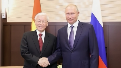 Tổng Bí thư Nguyễn Phú Trọng chúc mừng Tổng thống Nga Putin tái đắc cử