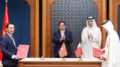 Việt Nam, Qatar ký kết nhiều văn kiện hợp tác quan trọng
