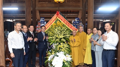 Phó Thủ tướng Trần Lưu Quang thăm hai ngôi cổ tự gần nghìn năm tuổi tại Bắc Ninh