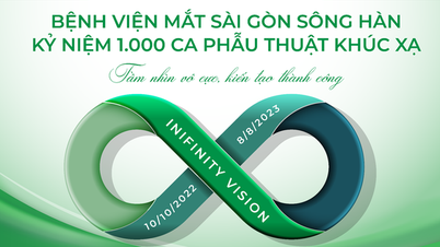មន្ទីរពេទ្យភ្នែក Saigon Song Han ធ្វើការវះកាត់ដោយជោគជ័យចំនួន 1000