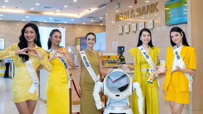 Thí sinh Miss Cosmo Vietnam trải nghiệm tiện ích vượt trội của Nam A Bank