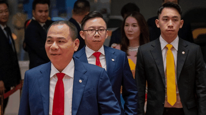 Con trai tỷ phú Vượng ăn phở cùng CEO Nvidia, dự VinFuture: Thế hệ 2 nắm cơ đồ tỷ USD