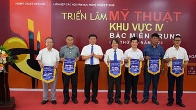 Khai mạc Triển lãm Mỹ thuật khu vực Bắc miền Trung lần thứ 28