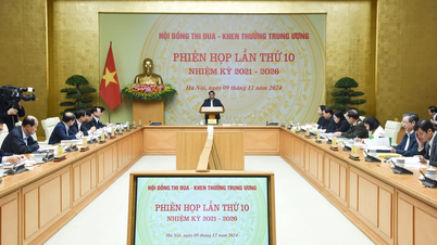 [Photo] Prime Minister Pham Minh Chinh chairs the 10th meeting of the Central Emulation and Reward Council