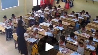 En Thanh Hoa, muchos alumnos de primer grado fueron pellizcados en las orejas y golpeados en la cabeza por los maestros.