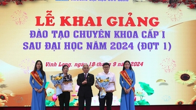 Trường Đại học Cửu Long khai giảng lớp chuyên khoa cấp I đầu tiên của trường