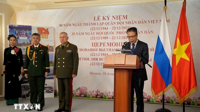 Celebrating the 80th Anniversary of the Founding of the Vietnam People's Army in the Russian Federation