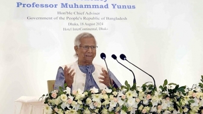 Bangladesh stands at a 'crossroads', the interim government sets priorities, sends a message to the international community, and says what about the general election?