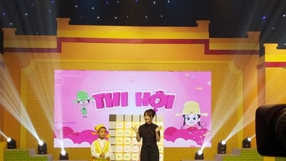 Trường thi cổ, trò chơi dân gian lên Trạng nguyên nhí 2023