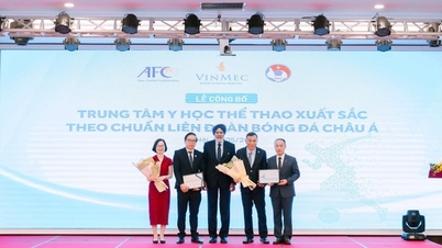 AFC công nhận đại diện Việt Nam là Trung tâm y học thể thao xuất sắc