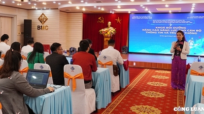 ការកសាងសមត្ថភាពសម្រាប់បុគ្គលិកផ្នែកព័ត៌មាន និងទំនាក់ទំនង