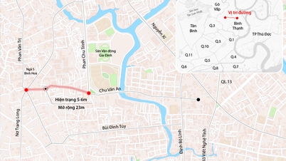 ជាង 1,000 ពាន់លានដុងដើម្បីពង្រីកផ្លូវ 600 ម៉ែត្រនៅទីក្រុងហូជីមិញ