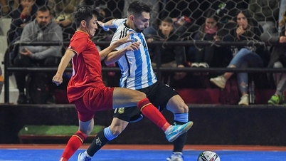 Đội tuyển futsal Việt Nam không thể tạo bất ngờ trước á quân thế giới