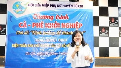 Orientation for women in Cu Chi (HCMC) to start a successful business