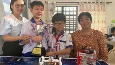 Ngôi trường tiểu học nhiều năm "ẵm giải" Cuộc thi Robothon Quốc tế