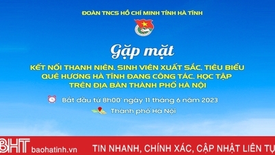 Sắp diễn ra chương trình gặp mặt thanh niên tiêu biểu quê Hà Tĩnh ở Hà Nội