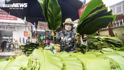 ផ្សារស្លឹកដុងចំណាស់ជាងគេនៅទីក្រុងហាណូយ មានភាពអ៊ូអរនៅមុនថ្ងៃបុណ្យតេត