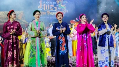 후에 아오자이는 전설 "린풍"의 이야기를 들려줍니다