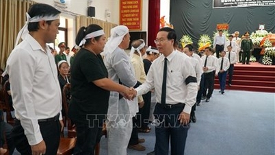 Lãnh đạo Đảng, Nhà nước viếng đồng chí Lê Phước Thọ