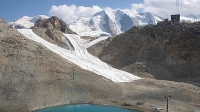 Climate change, glacier area reduced by 10% in just two years
