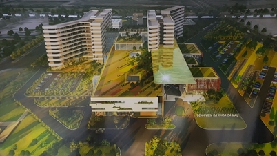 Ca Mau: Procedimientos lentos, hospital con un valor de más de 3.300 billones de VND no puede iniciar construcción