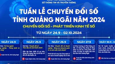 Đa dạng các hoạt động tại Tuần lễ Chuyển đổi số tỉnh Quảng Ngãi năm 2024
