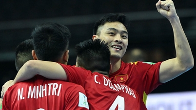 Đội tuyển futsal Việt Nam đá giao hữu với đội tuyển 4 lần dự World Cup