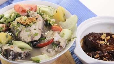 ស៊ុប​ត្រី​ជូរ និង​បាយ​មើម​គឺ​ជា​អាហារ​សមុទ្រ​ដ៏​ល្អ​បំផុត​ក្នុង​តំបន់។