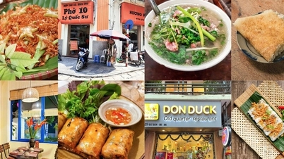 ភោជនីយដ្ឋានឆ្ងាញ់ៗចំនួន 13 នៅហាណូយ ដែលមានស្តង់ដារ Michelin ប៉ុន្តែសន្សំប្រាក់របស់អ្នក។