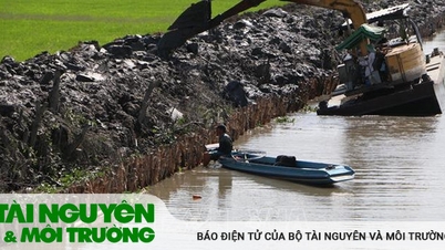 Das Mekongdelta muss Wasser speichern, um dem Eindringen von Salzwasser standzuhalten