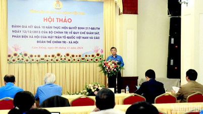 Các cấp công đoàn chủ trì và tham gia hơn 223 nghìn cuộc giám sát, phản biện xã hội