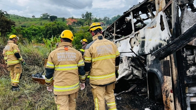 Grave accidente entre autobús y camión en Brasil, al menos 38 personas murieron