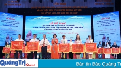 Thư viện tỉnh Quảng Trị đoạt Giải Xuất sắc tại liên hoan cán bộ Thư viện toàn quốc