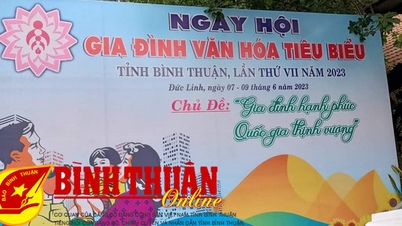 Khai mạc Ngày hội gia đình văn hóa tiêu biểu lần VII